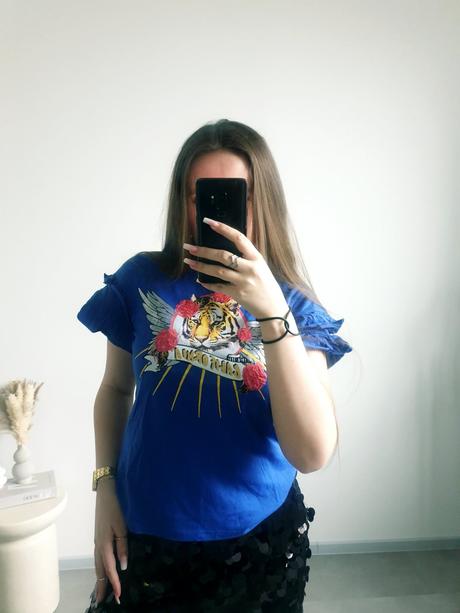 Moderný top xs/s, xs