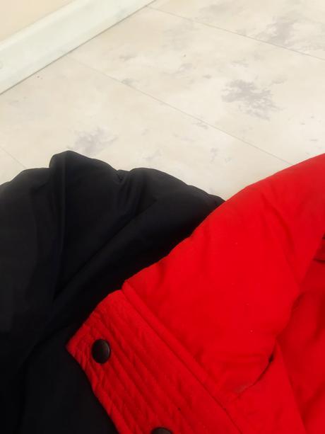 Pérová obojstranná teplá bunda xxl/3xl, xxl