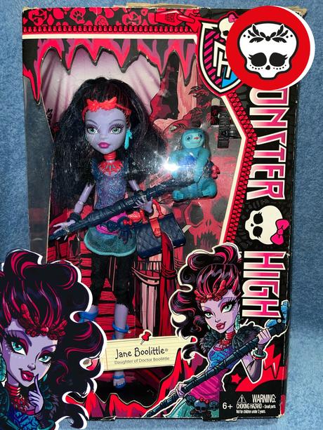 Monster high jane boolittle, 