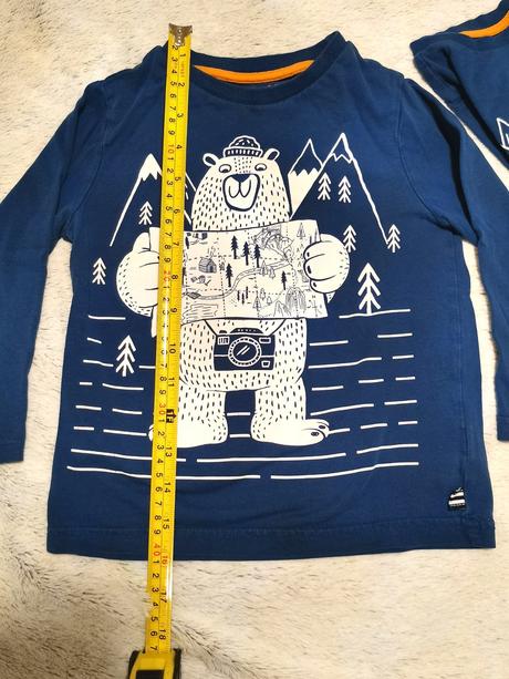 F&f tricka s dlhym rukavom 104 dvojičky, 104