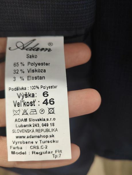 Spoločenský oblek, s