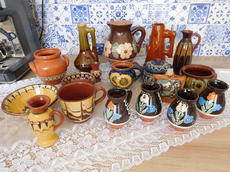 Keramika  farebná rozna, 