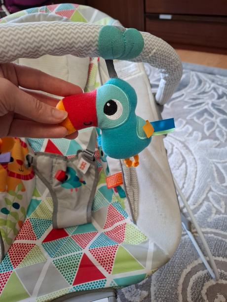 Vibrujúce kresielko bright stars, 