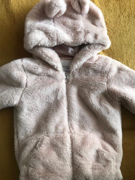 Detská kožušinová bunda, sinsay,86