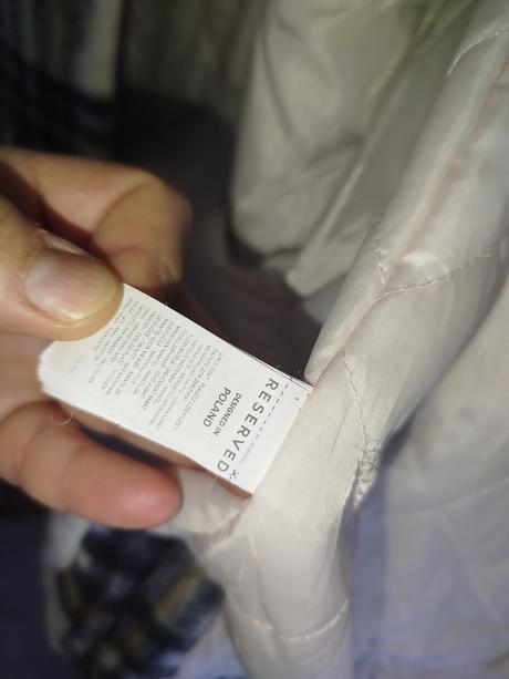 Reserved kabát bunda košeľa, reserved