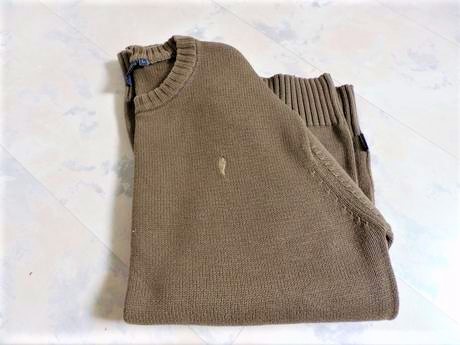 Bavlnený pulóver l/xl, l