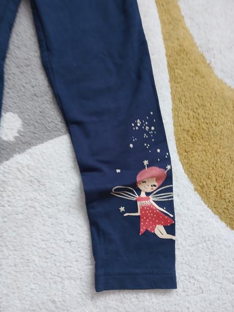 Legíny širsie zateplené, palomino,128