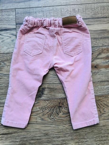 Menčestrové nohavice zara 6-9 mesiacov, zara,74