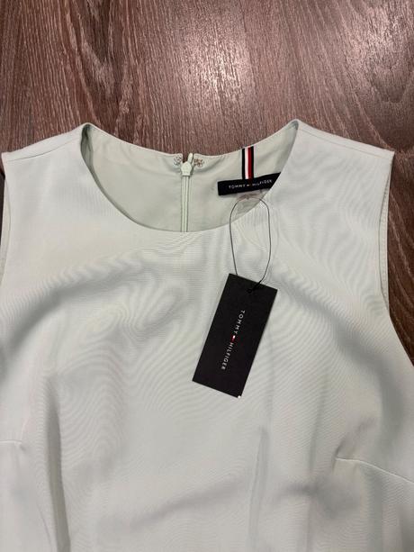 Tommy hilfiger nadherne mentolové letne šaty xs, tommy hilfiger,xs