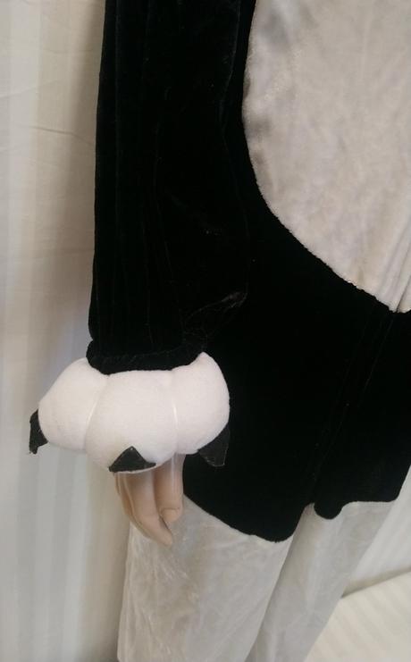 Kostým zamatový panda, fiori paolo, 3-4 r, 98-104,