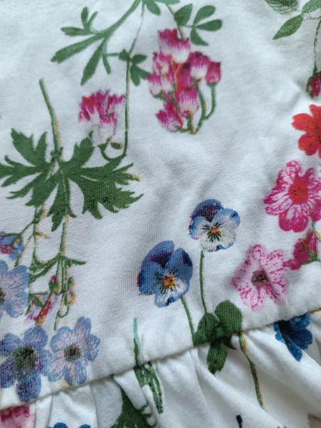 Kvietkované šatky, h&m,110