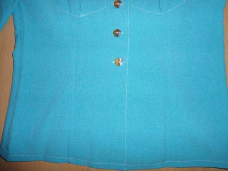 Tmavomodra damska bluzka, m