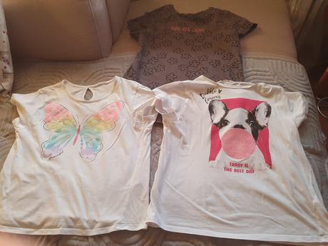 Predám 3 ks tričiek veľ. 158/164, 158