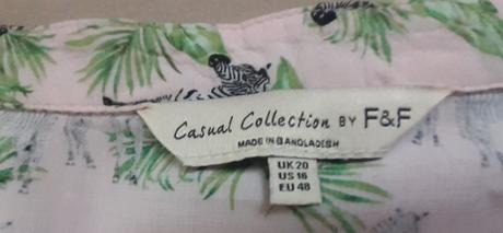 Blúzka f&f veľkosť 48, f&f,48