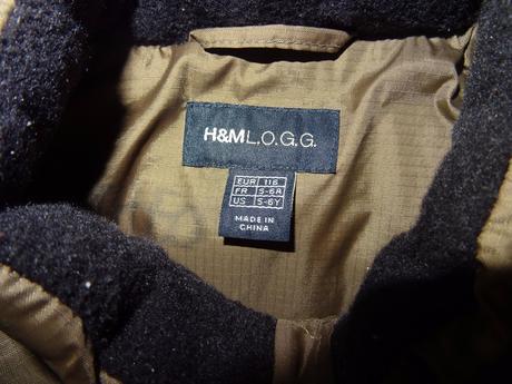 Hrubá vesta na prechod, h&m,116
