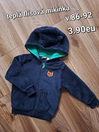 Flísová mikinka, 86