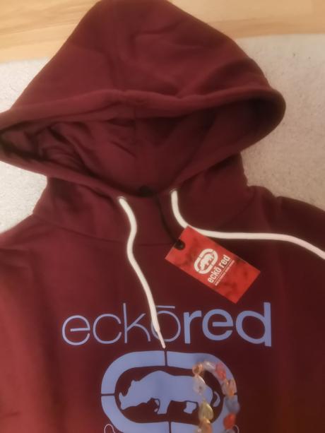 Mikina s kapucňou ecko red, ecko unltd.,xl