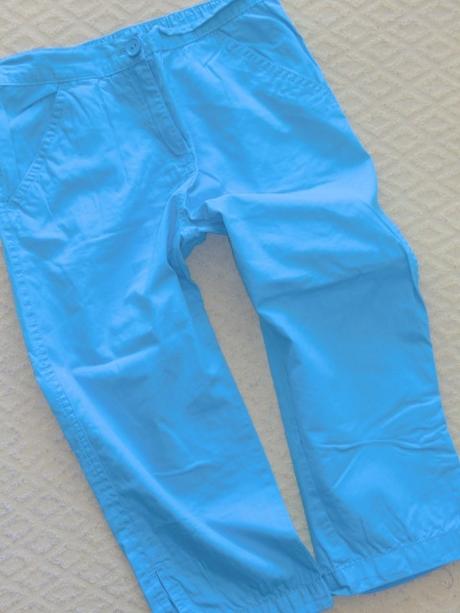 3/4 kraťasy riflové vel 122/128, 122