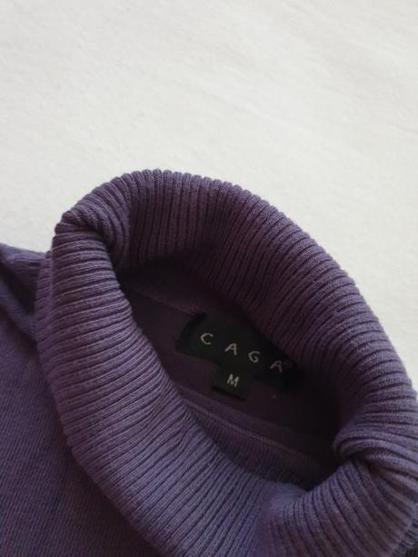 Pletený rolák s krátkym rukávom, m