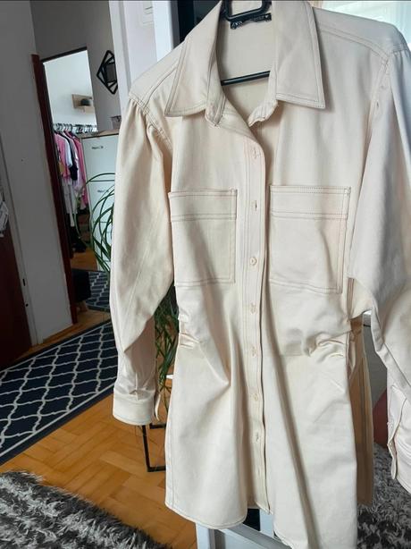 Riflova bunda kabatik zara s/m, zara,m