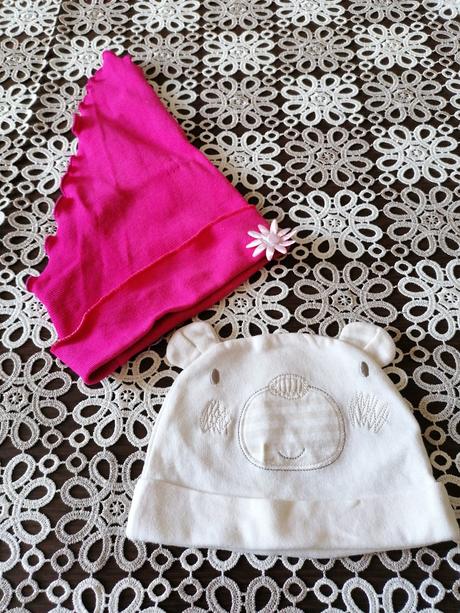 Letná šatka+čiapka 6-9m, 74