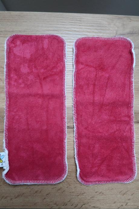 Krátká vkládací plena bordó 2 ks, majab