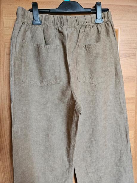 Nohavice s obsahom ľanu h&m, h&m,m