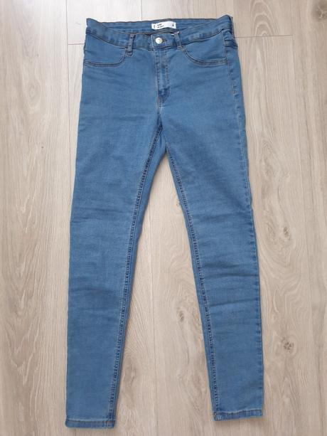 Skinny mid waist, sinsay,38