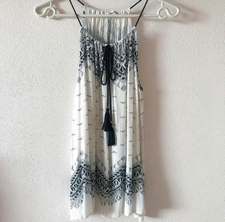 Ľahká blúzka na ramienka, mango,s