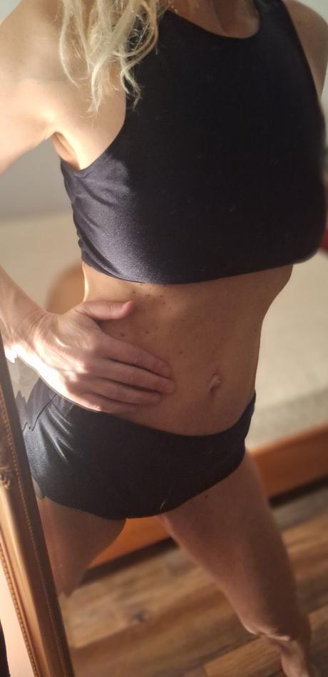 Komplet nara top a push up šortky na pole dance, l