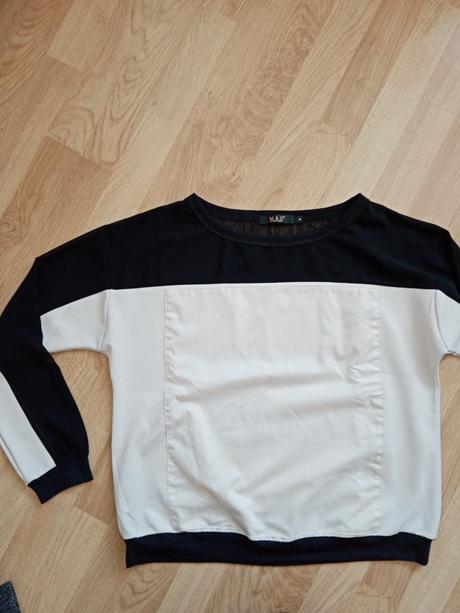 Mikina s priehľadnými rukávmi, m