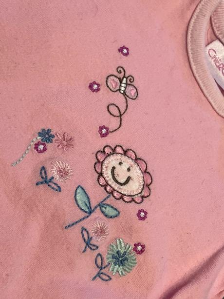 Dievčenské body s vyšívaným vzorom (56), cherokee,56