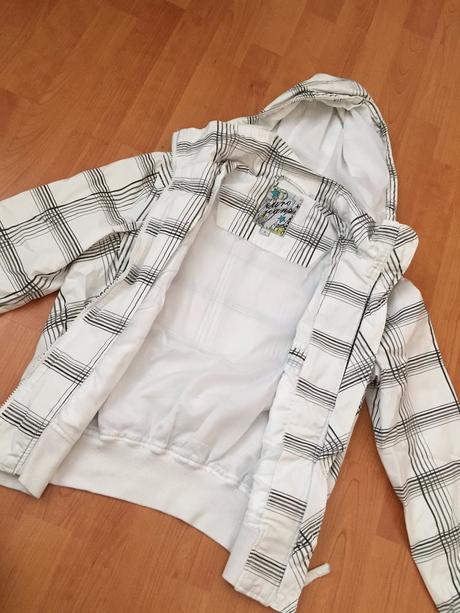 Prechodný kabátik - dievčenský, s