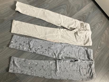 2ks legíny, h&m,134