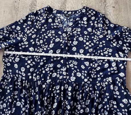 Letné šaty s margarétkami, c&a,56