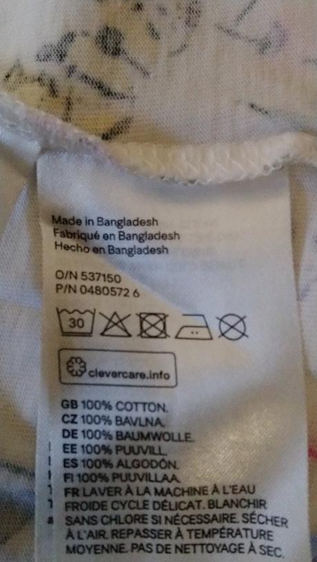 2 ks dievčen. šaty s farebným vzorom, h&m, 122-128, h&m,128