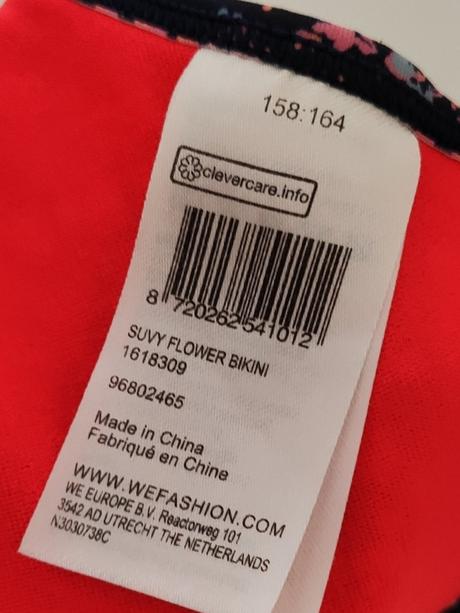 Dievčenské plavky wefashion, 158