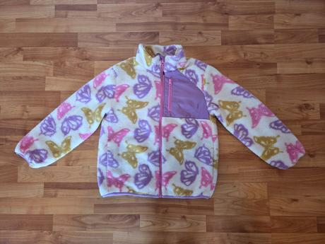 Farebná bunda, h&m,152