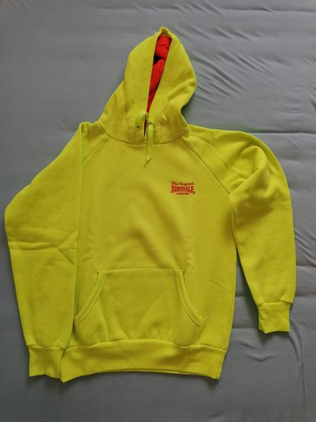 Neonova mikina, lonsdale,s