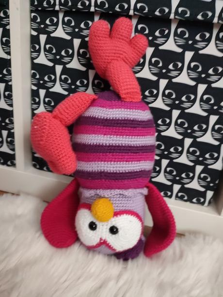 Háčkovaná sovička 33 cm, 