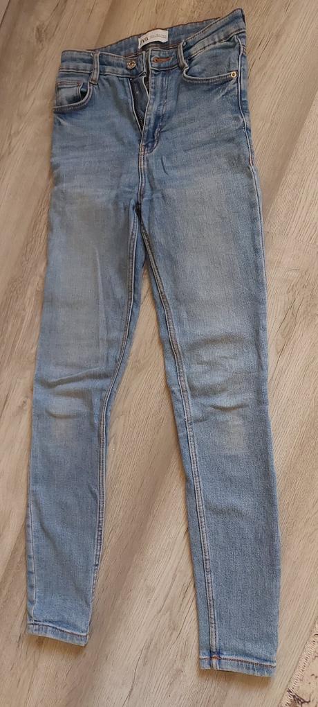 Krásne zara rifle s vysokým pásom, zara,34