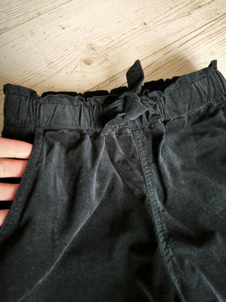 Menčestrové nohavice, mango,140