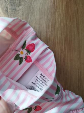 Plavky s uv ochranou veľkosť 9-12 mesiacov, next,80