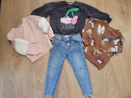 Set 104 rifle a mikiny lindex/next/ zara, 104–116