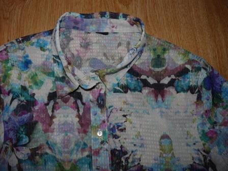 Kvetova tenka bluzka, h&m,s