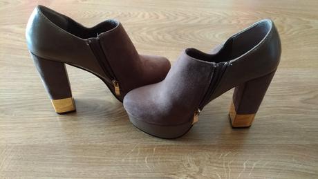 Kotnikove hnede topanky velkosti 37, 37