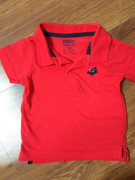 Raz oblečené krásne tričko, lupilu,80