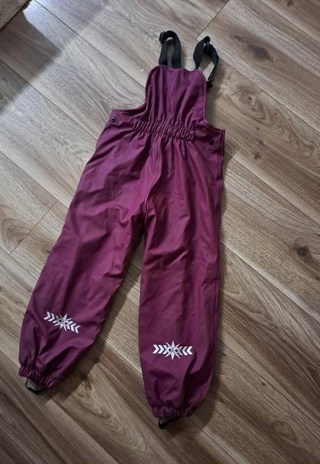Zateplené nohavice do dažďa, bonprix,116