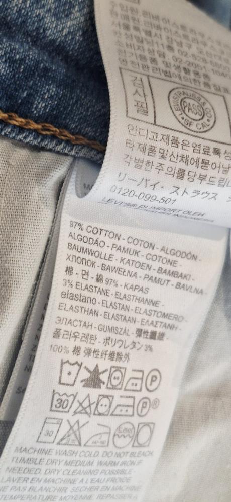 Rifle levis 721 low rise skinny 36/38, levis,m