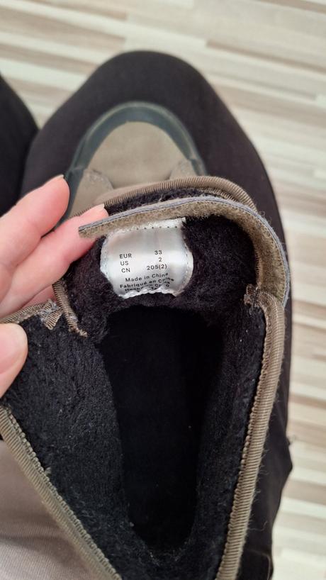 Zateplené tenisky, h&m,33